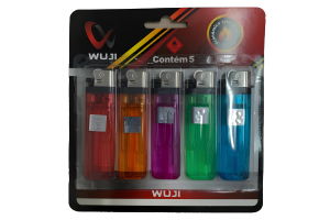 WUJI ISQUEIRO CARTELA 05 PECAS 0063T