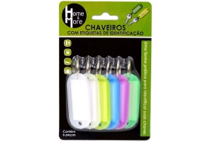HM138 CHAVEIROS COM ETIQUETAS