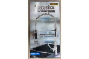 STARTOOLS 0795 TORNEIRA INOX C/DUCHA EXTENSIVEL P/COZINHA MESA