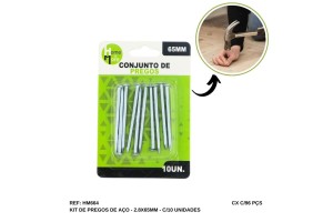 HM664 CONJUNTO DE PREGOS 65 MM 10 PCS