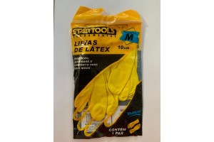 STARTOOLS 0082 LUVA LATEX MEDIA 10 CM