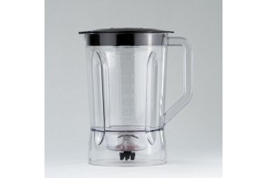 Copo Liquidificador Philco Ph700/900 B1000 Cristal Tampa (Preta-Branca-Vermelha) Mebrasi