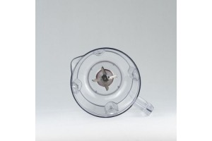 Copo Liquidificador Philco Ph700/900 B1000 Cristal Tampa (Preta-Branca-Vermelha) Mebrasi