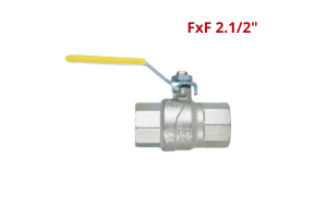 Válvula Esfera Gás Alavanca Fêmea 2.1/2
