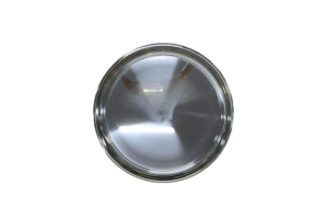BANDEJA INOX REDONDA 45 CM 