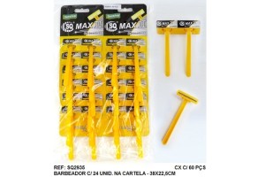 SQ2935 BARBEADOR AMARELO MAX II 02 PECAS