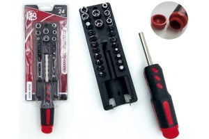 Chave intercambiável com 24 peças