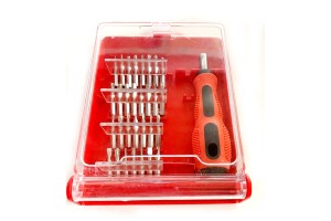 Kit de chave com 30 pontas