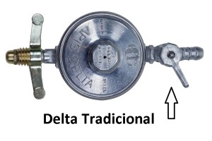 Regulador Doméstico Apis Delta 1kg/h 504 Grande Tradicional