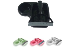 Kit Pia Rodinho Multiuso + Porta Detergente e Esponja