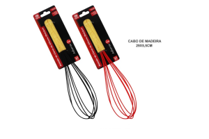 BATEDOR CLARAS ASHORIA SILICONE/MADEIRA 29,5 CM