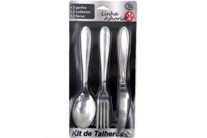 SQ3766 ASHORIA KIT 9 PCS FACA GARFO COLHER