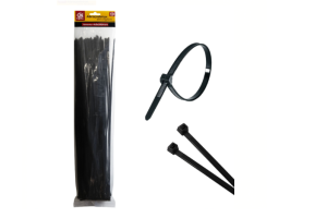 SQ4279 ABRACADEIRA PRETA 4,8 X 500 MM (100 PCS)