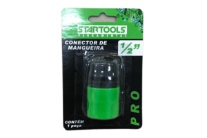 STARTOOLS 0321 CONECTOR MANGUEIRA JARDIM 1/2 C/STOPPER