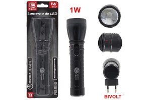 LANTERNA RECARREGAVEL 1 WATTS