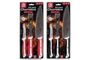 Kit churrasco 03 peças