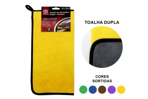 SQ4374 TOALHA MICROFIBRA DUPLA 40 X 40 PANO
