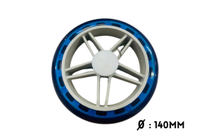 RODA CARRINHO FEIRA CHINES SILICONE UNIDADE